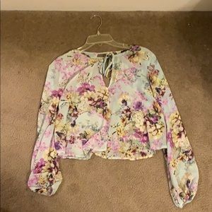 Forever 21 long sleeve blouse